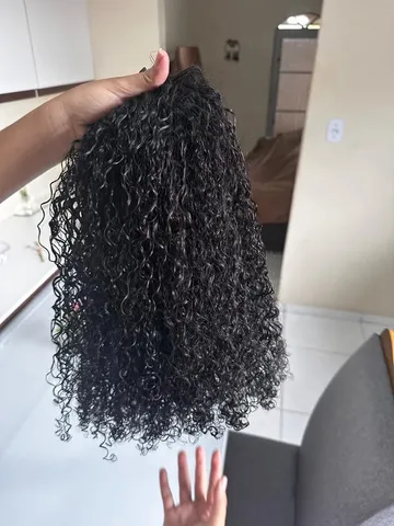 Cabelo Humano Vietnamita Loiro Mesclado 55cm-100g Mega Hair