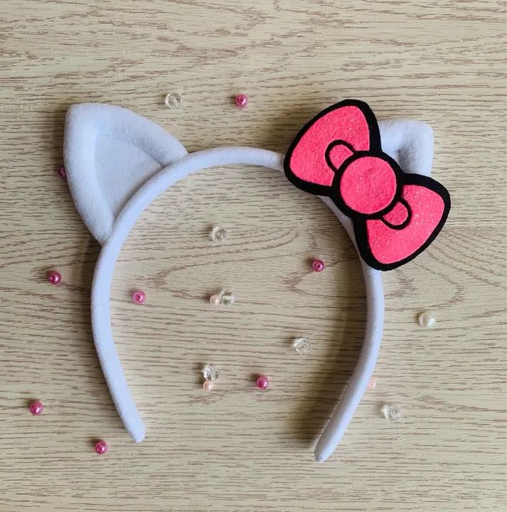 Tiara hello kitty em feltro - Foto 2