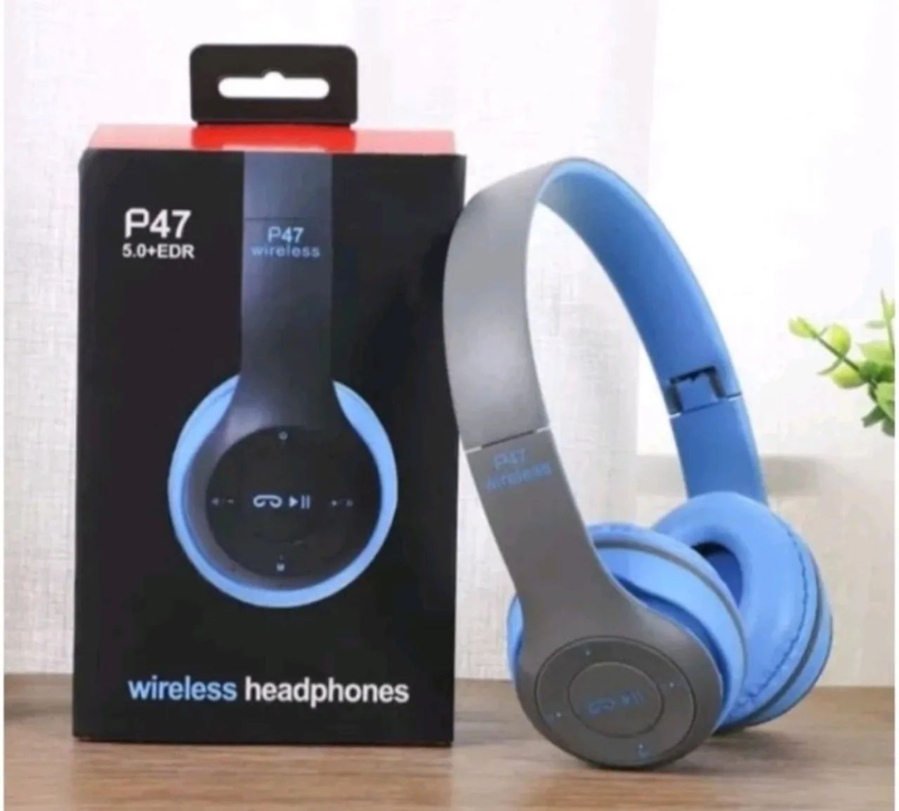 Fone De Ouvido Sem Fio Headphone Bluetooth Celular P47 - Foto 2