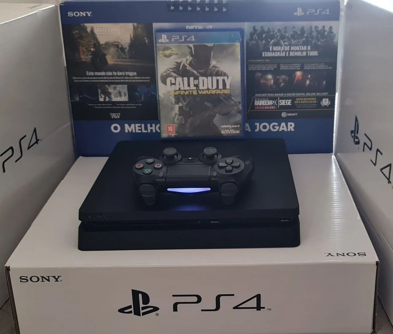 PS4 1TB + Brinde e GARANTIA 