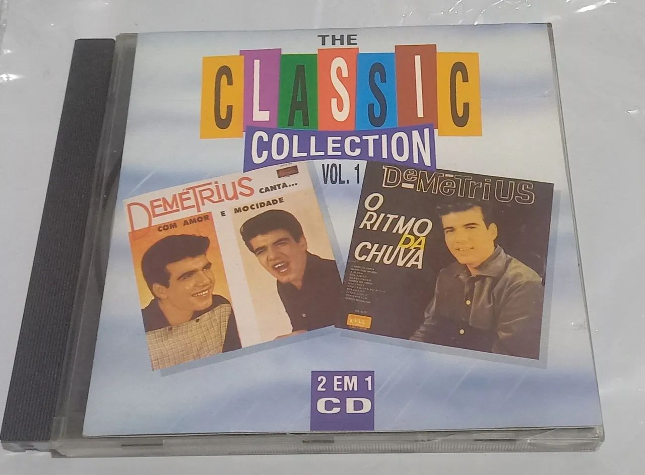 Cd Demetrius The clássic collection vol 1   2em1 cd