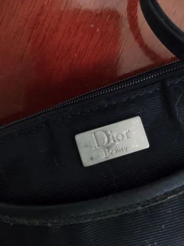 Bolsa nécessaire Dior original preta sem avarias  - Foto 2