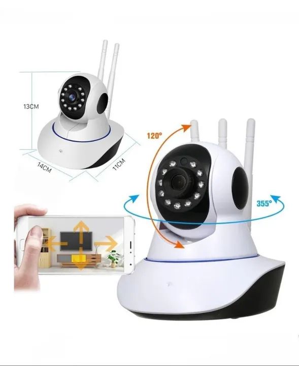 Câmera IP Wi-Fi 3 Antenas - Foto 2