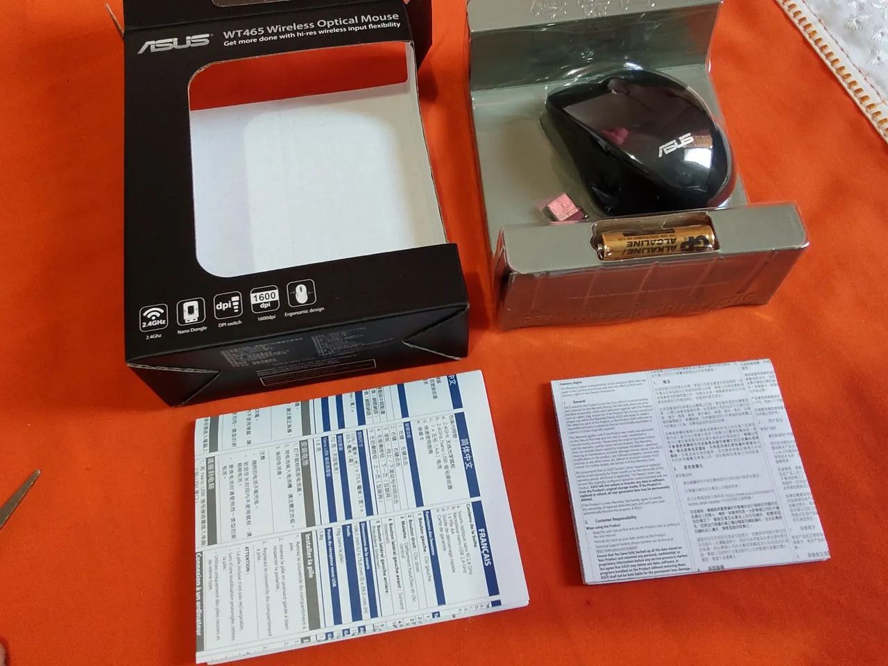Mause Asus WT465 wireless (novo) - Foto 3