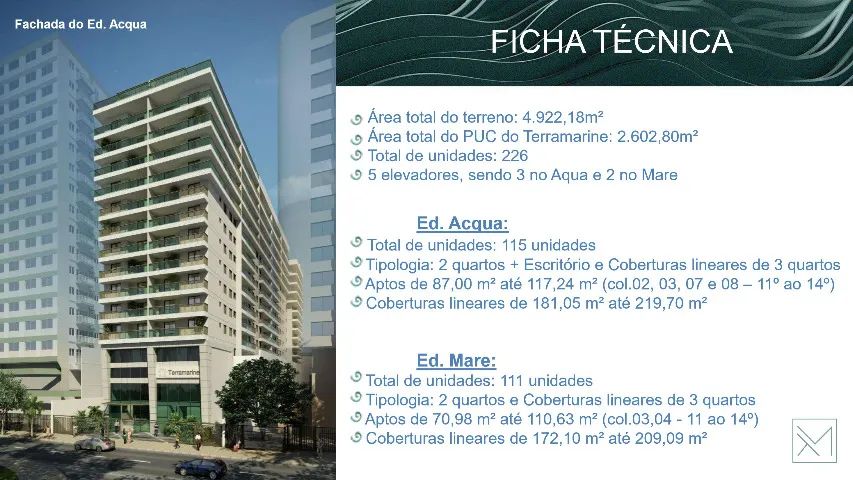 Terramarine Residence Club - Apartamentos de 2 e 3 quartos - Icaraí / Niterói