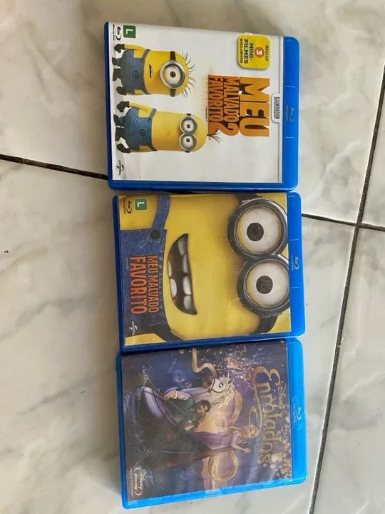 3 blu Ray Disc 