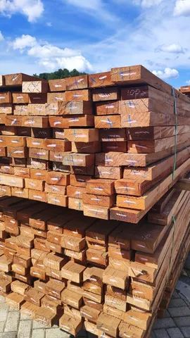 Madeira de lei, Caibro 2x4 RS 14,50 mt, Ripa 1x2 RS 3,75 mt tauari - Foto 2