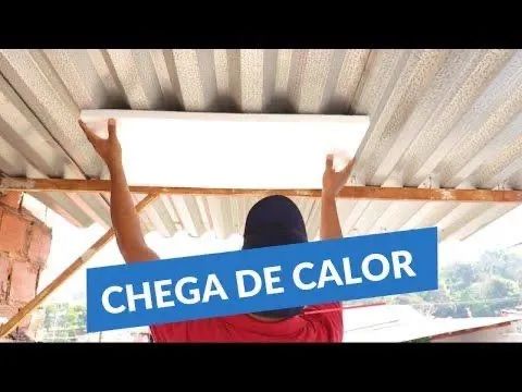 Isopor para forro térmico antichamas, exterminador do calor !