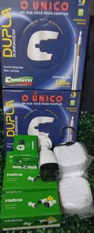 camera dome intelbras mini case black vhd3220 d20 metros infra com microfone embut 1080p - Foto 2