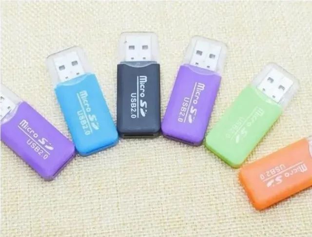 Adaptador Leitor De Cartão Micro SD USB 2.0