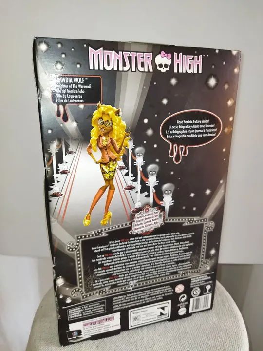 Boneca Monster High Clawdia Wolf Hauntlywood Original - Foto 5
