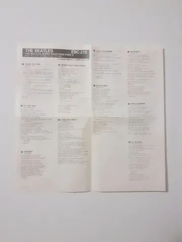 CDs The Beatles super selection Japan  - Foto 4