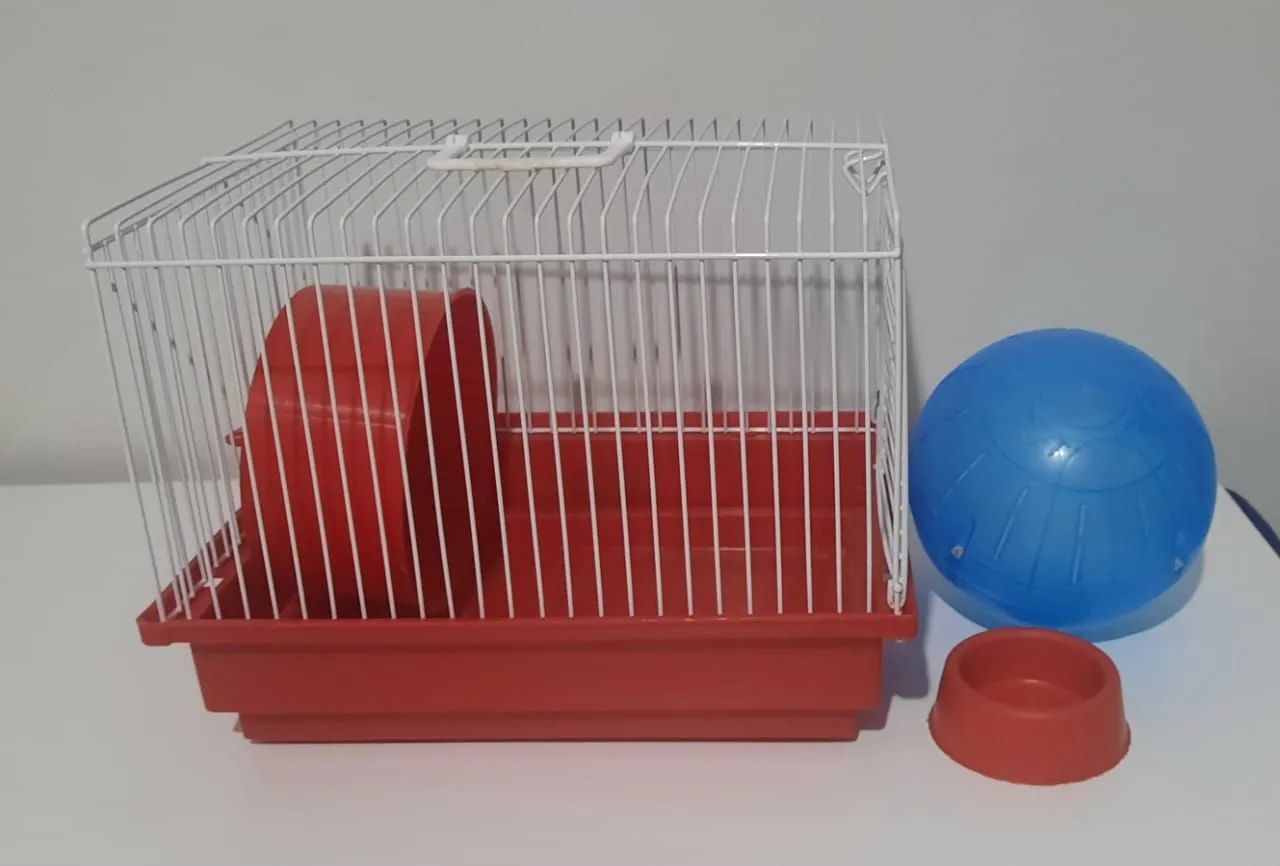 Gaiola para hamster 2 unidades perfeito estado - Foto 2
