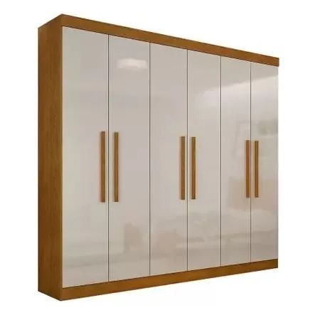 guarda roupa 100% MDF com pes  - Foto 4