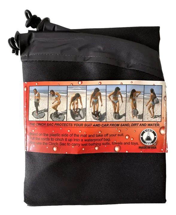 Saco Impermeável - Cinch Sac - Bolsa para traca de roupas de banho  - Foto 2