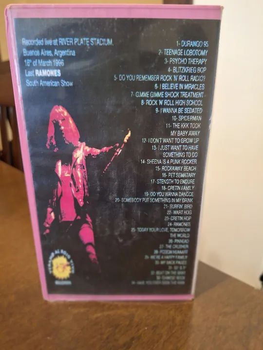 VHS Adiós Ramones - Raridade - Foto 4