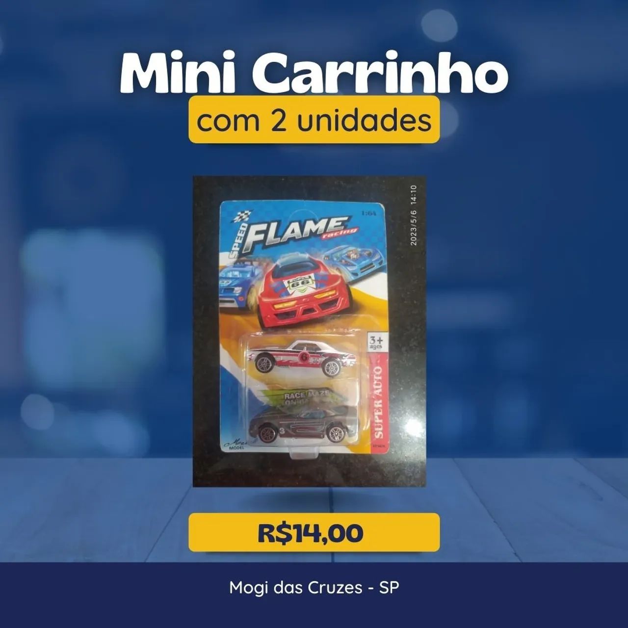 Mini carrinho promoção  - Dia das crianças