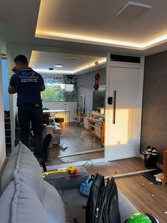 Vidraçaria - cortina de vidro  - Foto 5