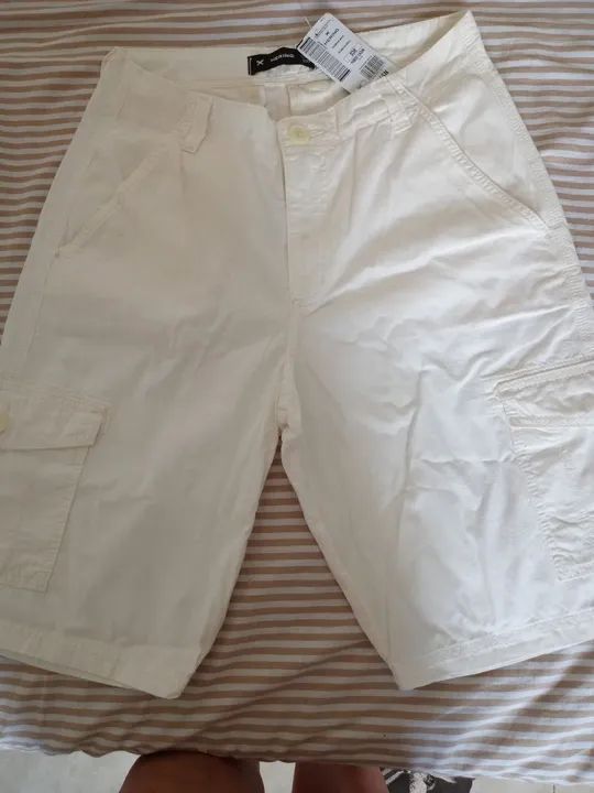 Bermuda masculina off white  - Foto 2