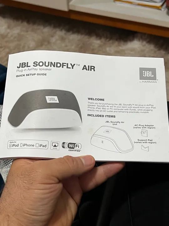 Caixa JBL Harman Soundfly Air Apple Original - Foto 5