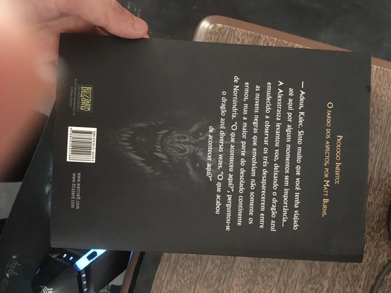 Livro World Warcraft Alvorada dos Aspectos - Foto 2