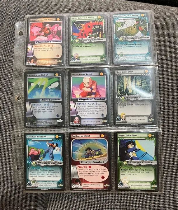 Lote 38 Cards Dragon Ball Z Importado / Raridades Collectible Card