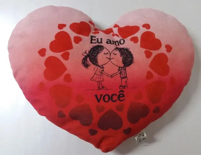 Almofada de Coração (de pelúcia)