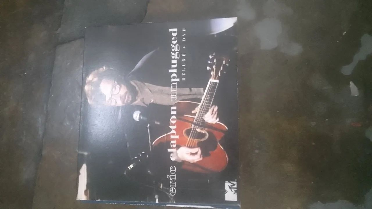 Eric clapton Mtv unplugged deluxe edition cds + dvd edição importada - Foto 2