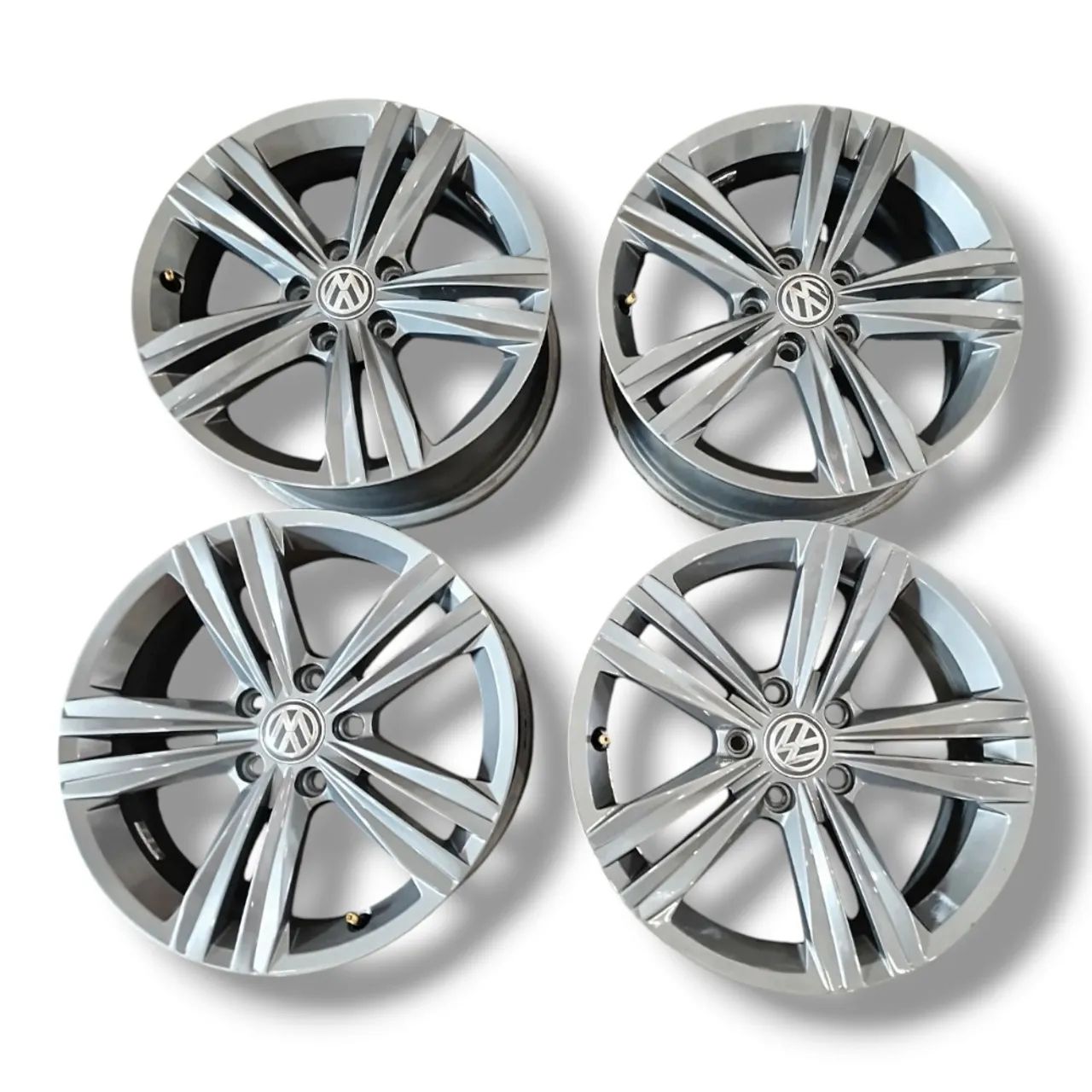 Jogo Rodas Aro 17 Vw Jetta Rline 1.4 Tsi Originais 