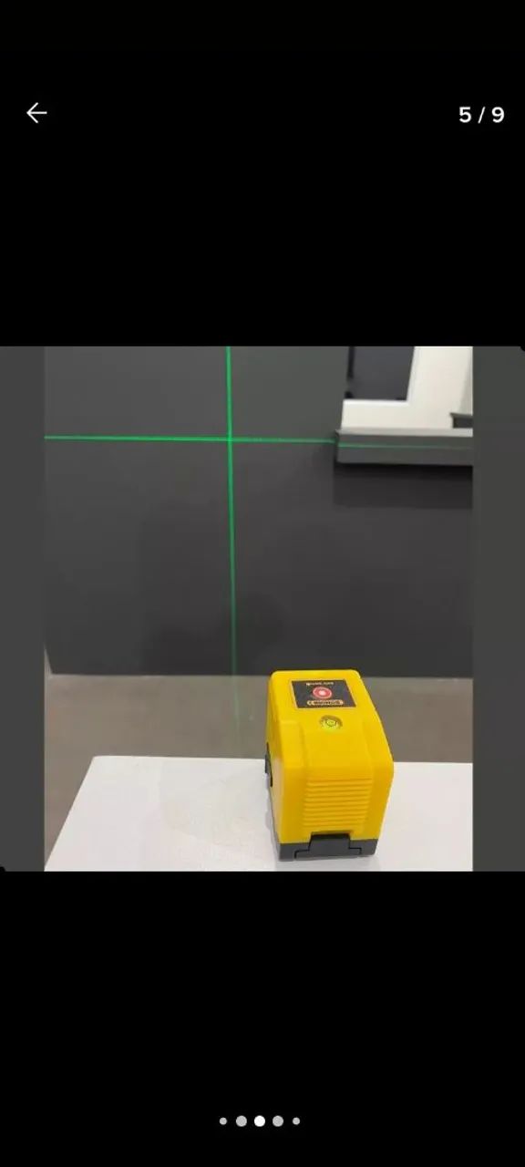 Nível a laser 2 linhas  verdes  até  20m - Foto 3