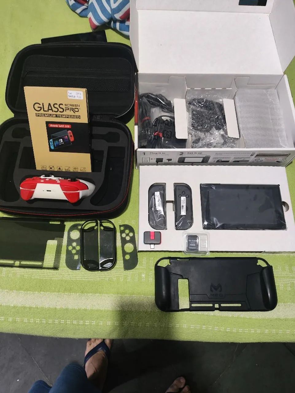 Nintendo Switch V1 - Desbloqueado por Software. Impecável! 63825070406017123