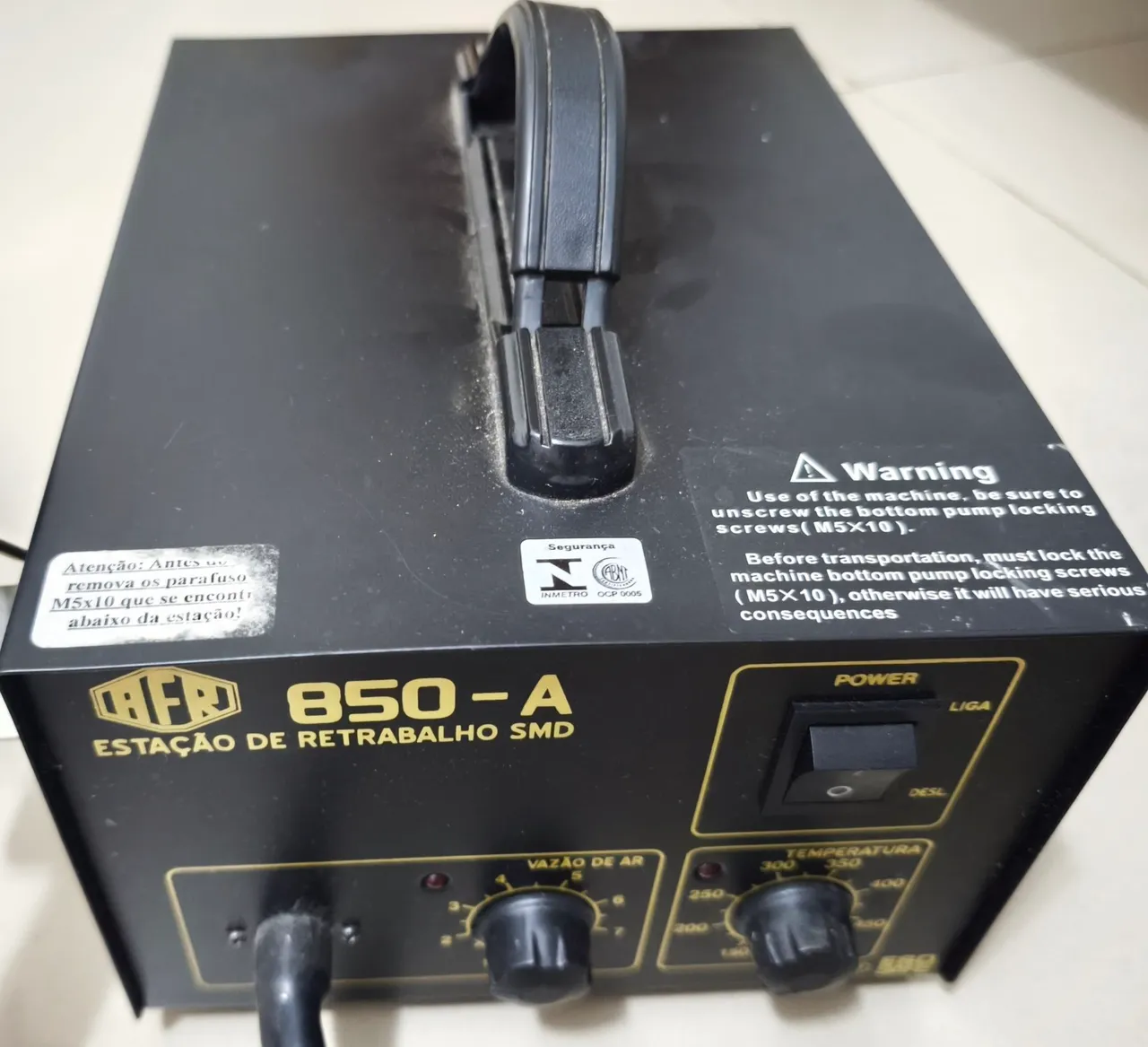 Estação de Retrabalho SMD AFR 850-A