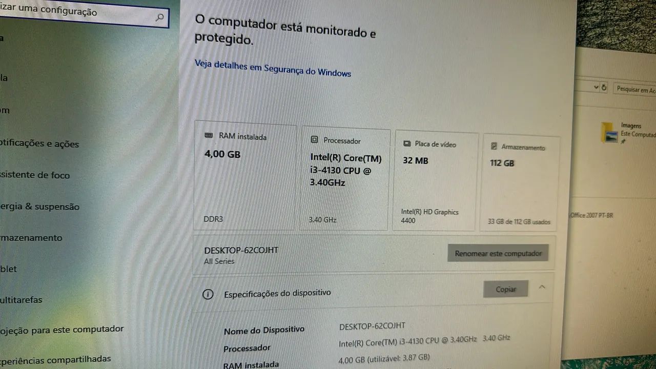 Computador I3 com ssd para empresas loja com garantia  - Foto 2