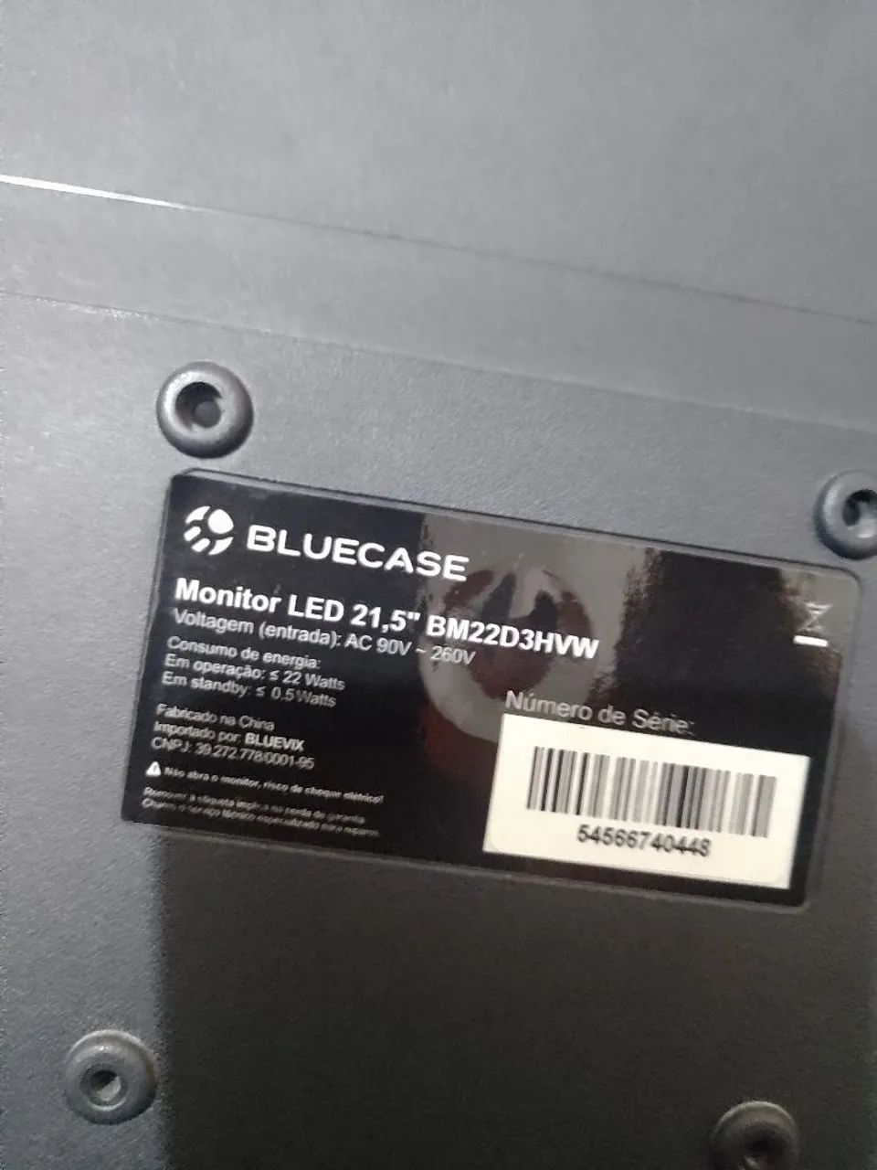 monitor bluecase bm22d3hvw full HD 21.5 polegadas  - Foto 2