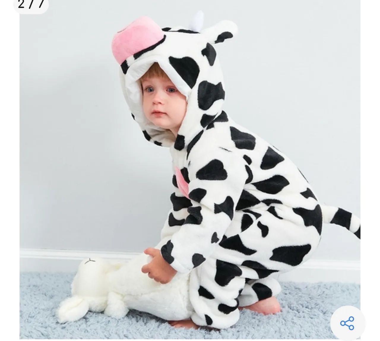 Roupa infantil de vaquinha - Foto 5
