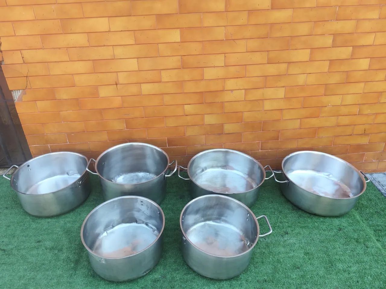  6 Panelas inox 
