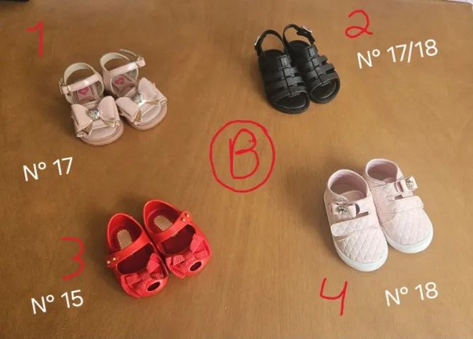 Sapatinhos e Sandálias de Bebês - Foto 2
