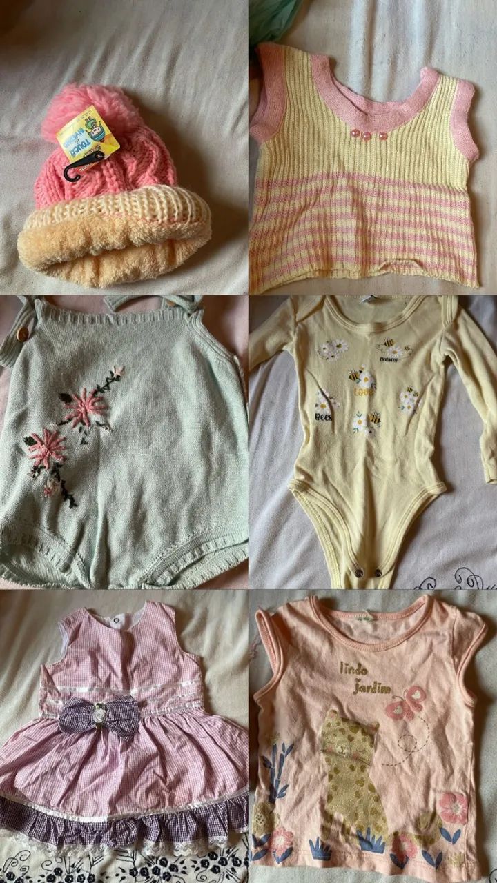 Lote de roupinhas bebê menina - Foto 4