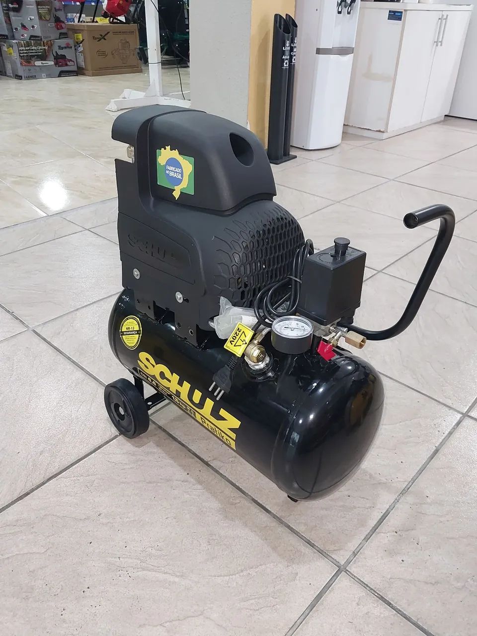 Compressor de Ar Schulz Pratik 20 Litros(Novo) - Foto 3