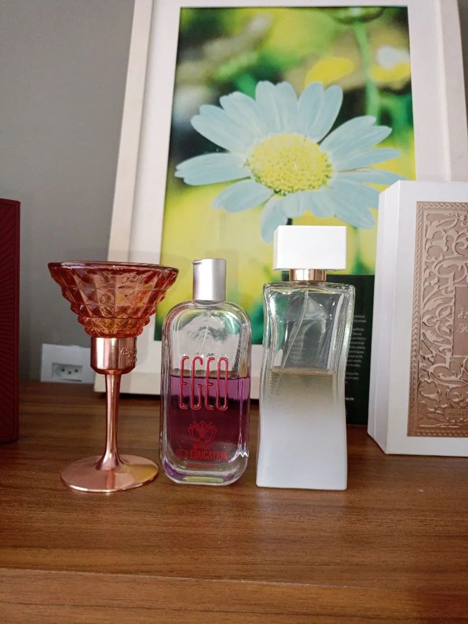 Kit 3 perfumes essencial floral , Egeo e Pepe jeans lodon