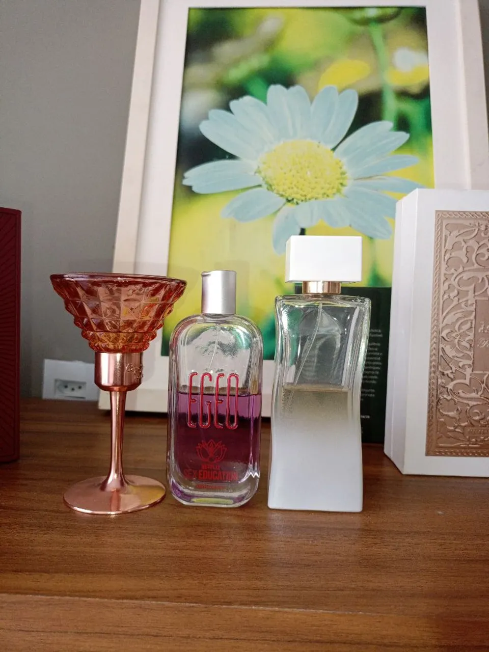 Kit 3 perfumes essencial floral , Egeo e Pepe jeans lodon