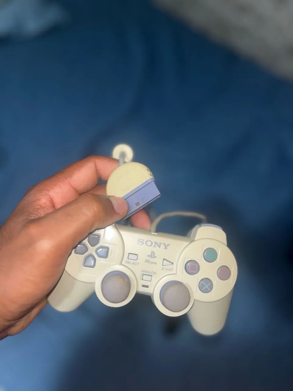 Controle DualShock PS1 e PS2 Original - Foto 4