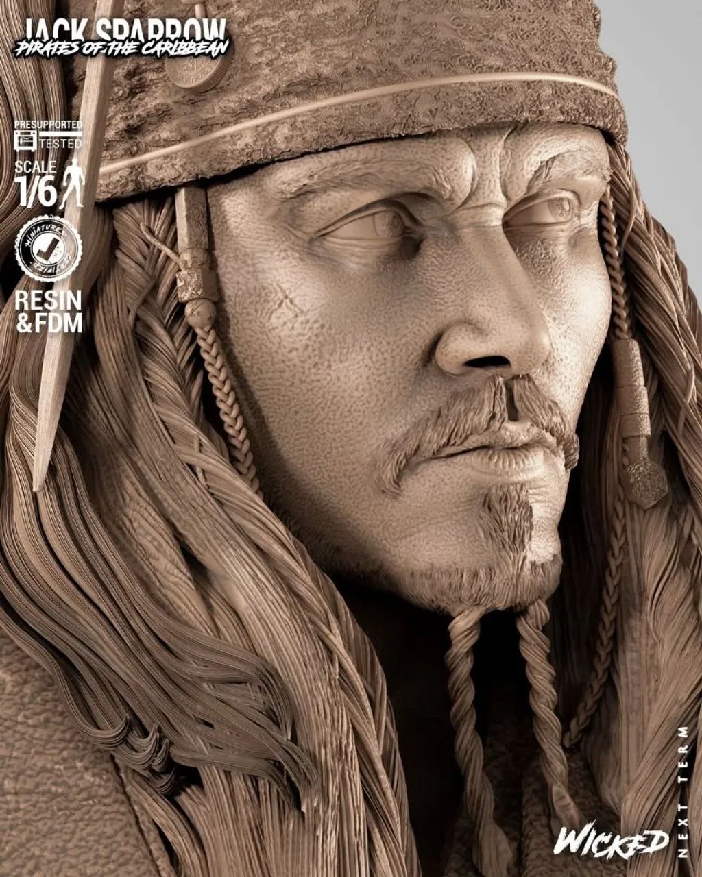 Jack Sparrow: Rei dos Mares (escala 1/6) - Foto 4