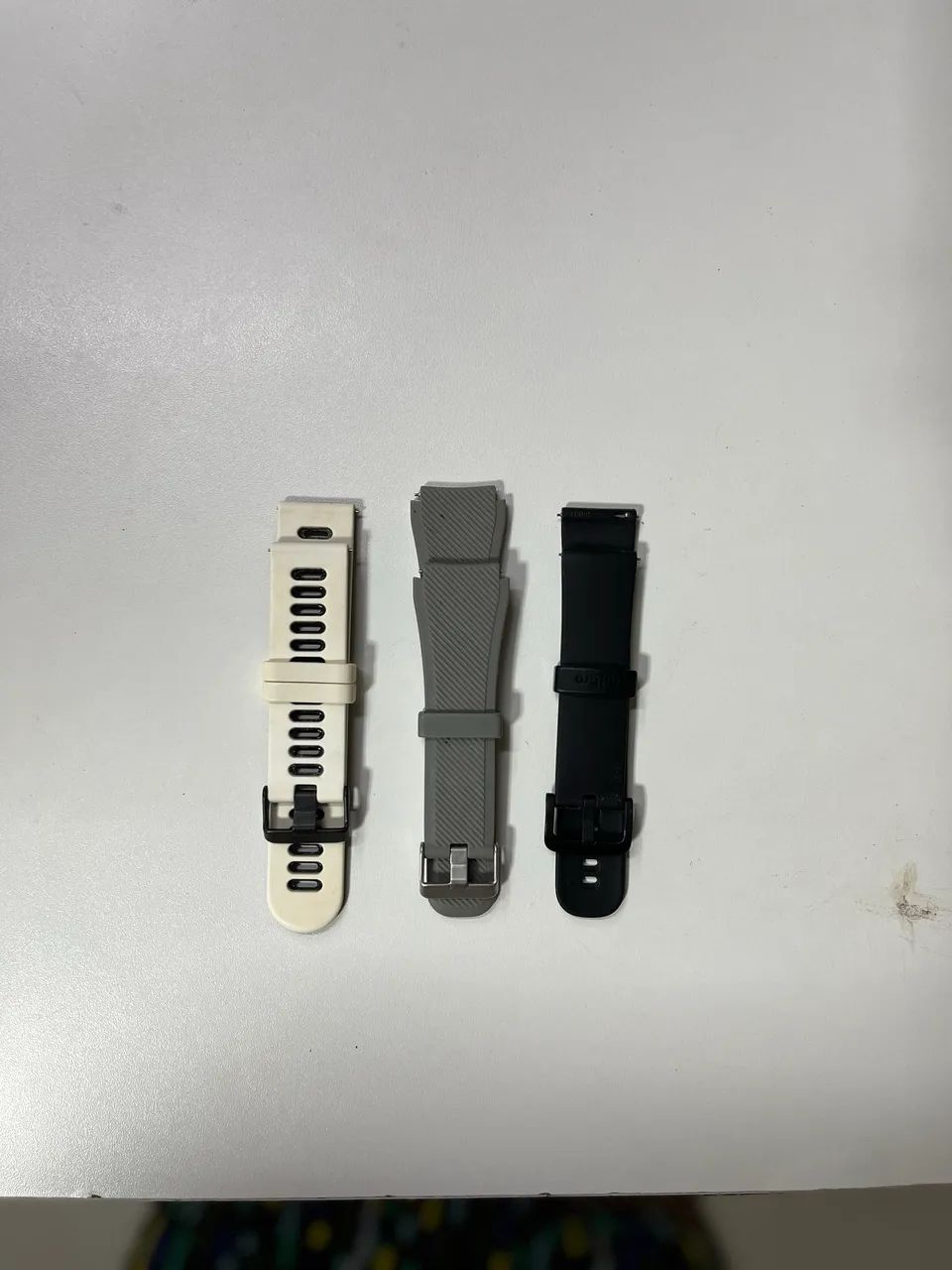 Pulseiras 22mm Compatíveis Mibro Watch A1 Em Silicone.