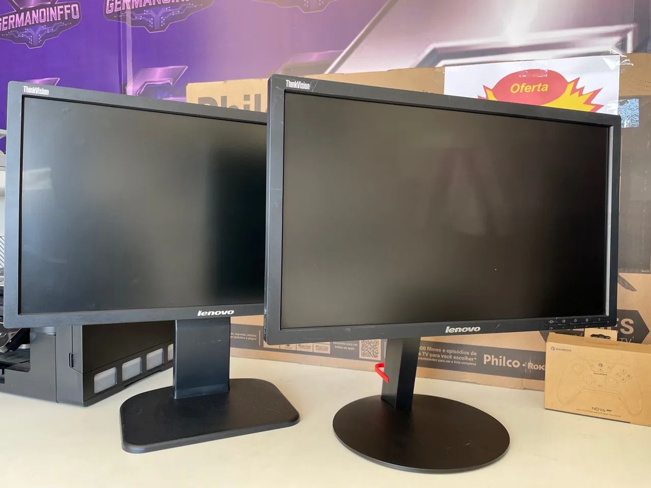 Monitor lenovo 22 polegadas full hd  - Foto 2