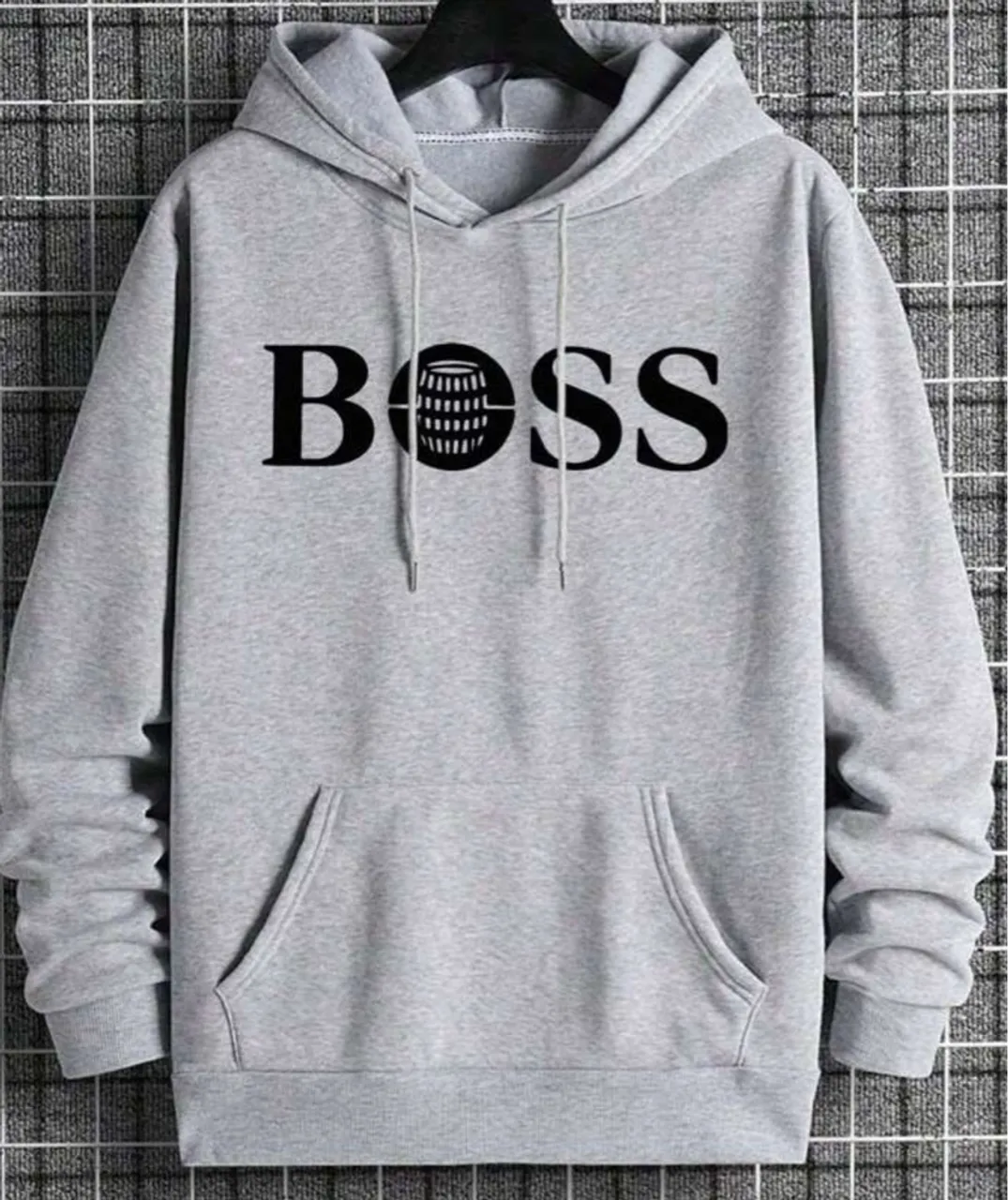 Moletom Boss Cinza