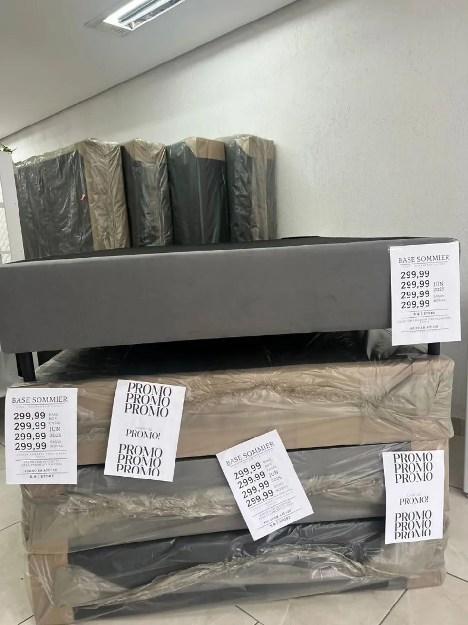 Base Sommier em Promoção! Base Box Casal