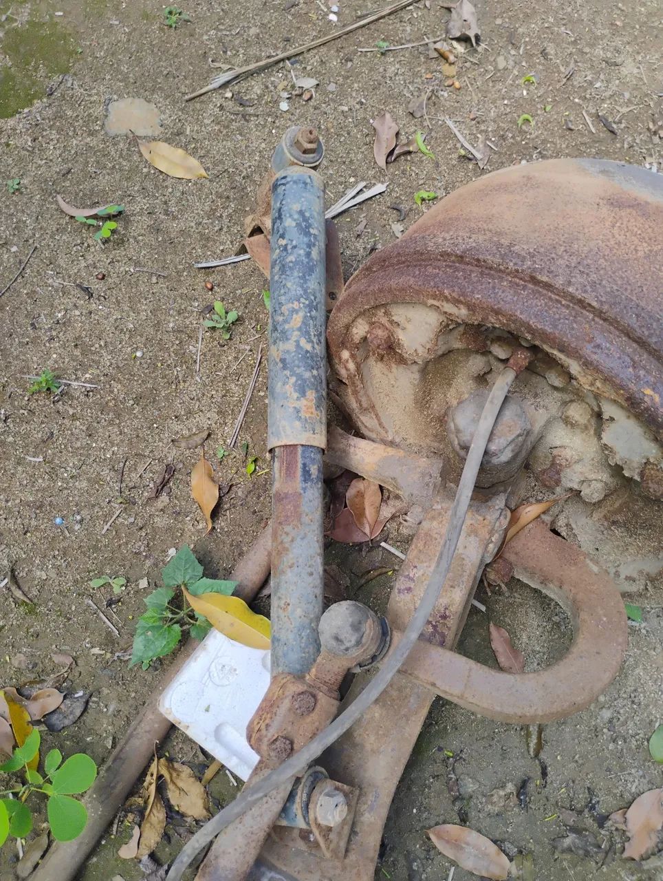 Par amortecedor dianteiro 1113 com suporte  - Foto 2