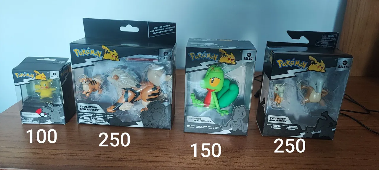 Bonecos Pokémon - Coleção Completa