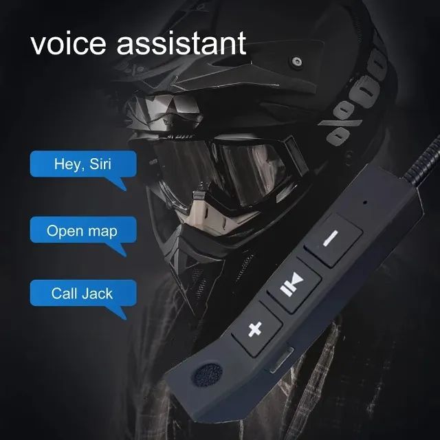Auto Falantes de Capacete Bluetooth com Microfone, BT5.0 - Foto 5
